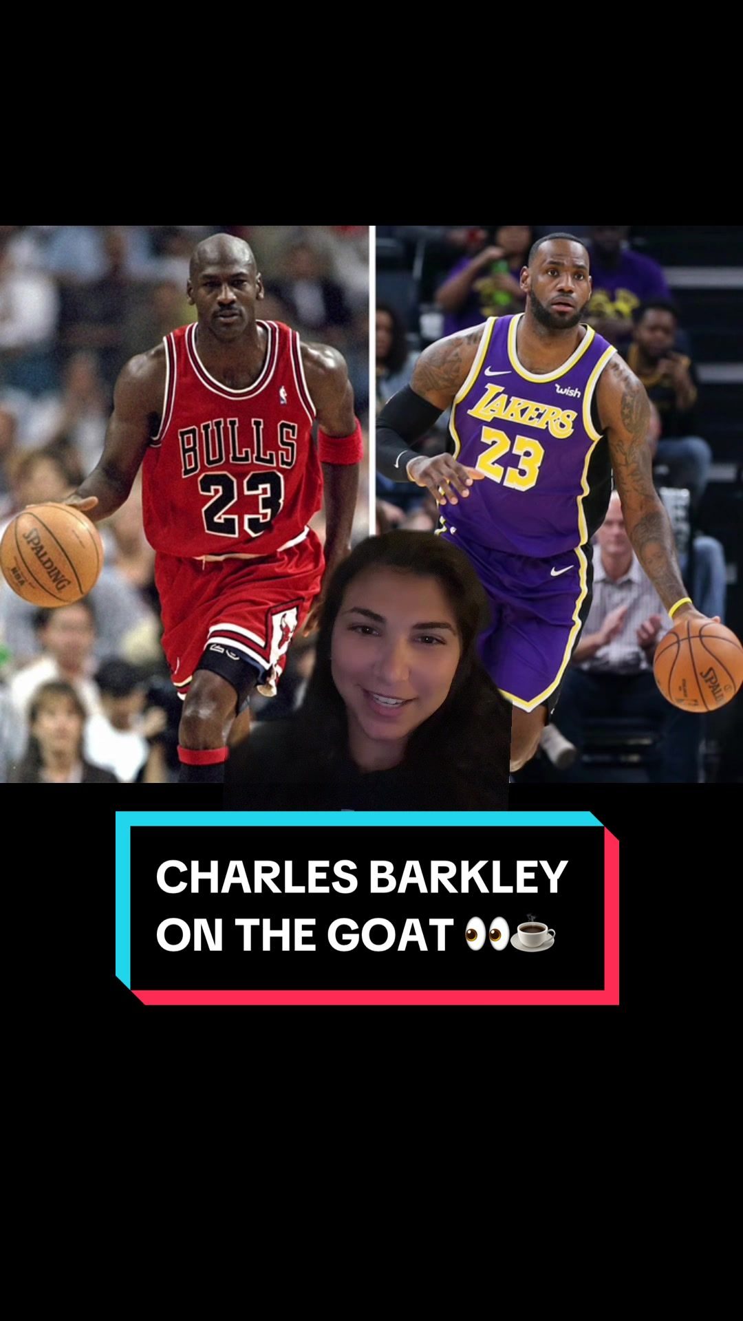 CHARLES BARKLEY GOAT DEBATE — Debate and Commentary still